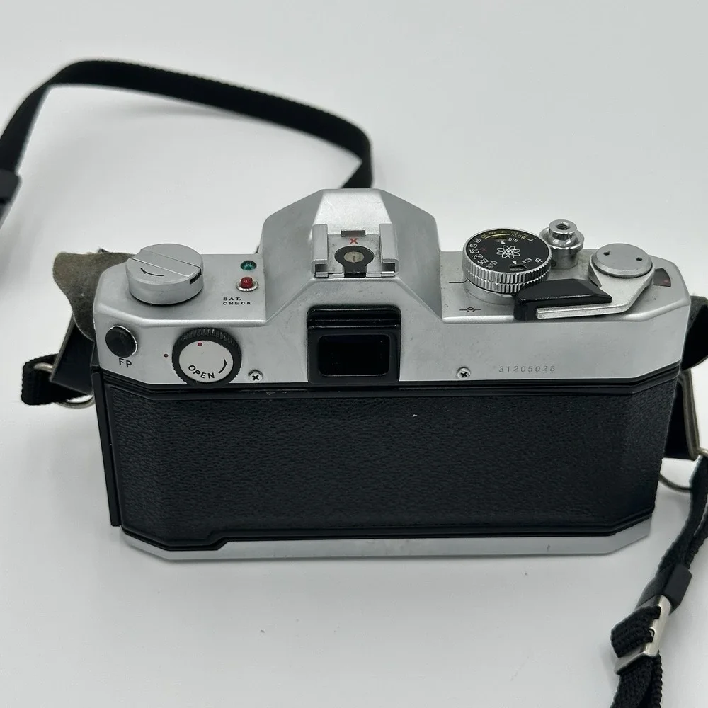 Yashica TL Electro X 35 mm SLR Camera with Lens, 2 Lens, Flash, Strap & Manual